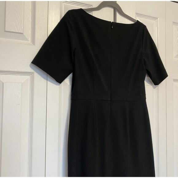 Ann Taylor Black Cocktail Dress Size 4 - Picture 6 of 7